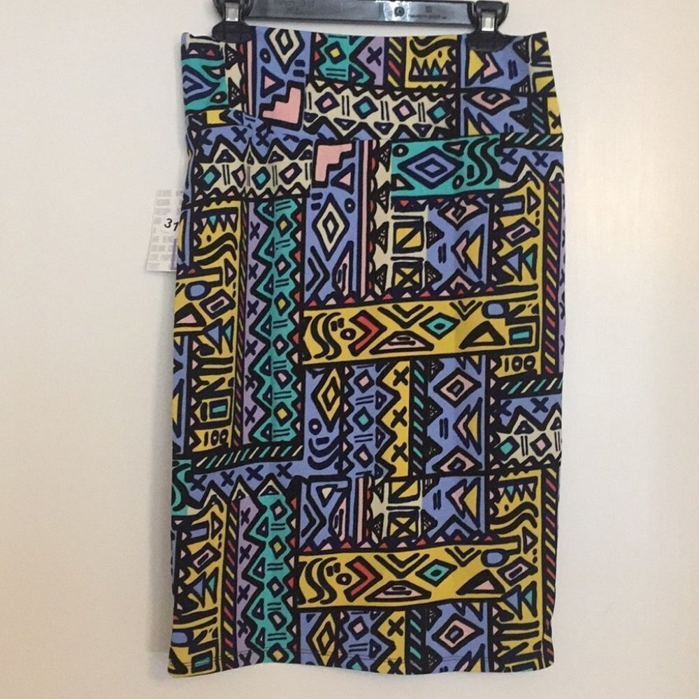 L LuLaRoe Cassie Skirt A01 1700